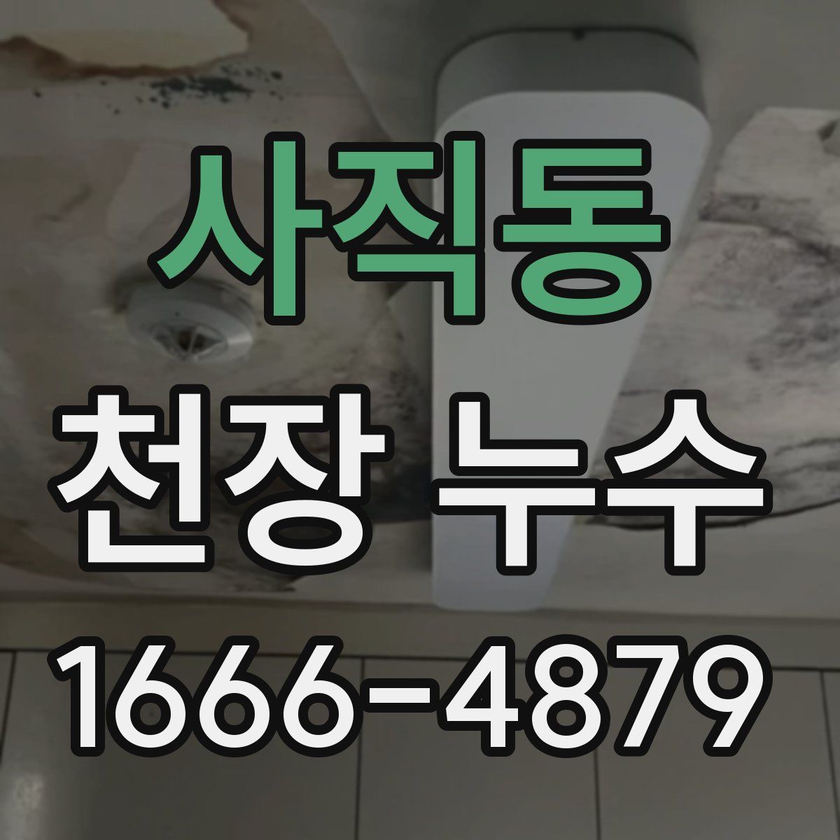 사직동 천장 누수
