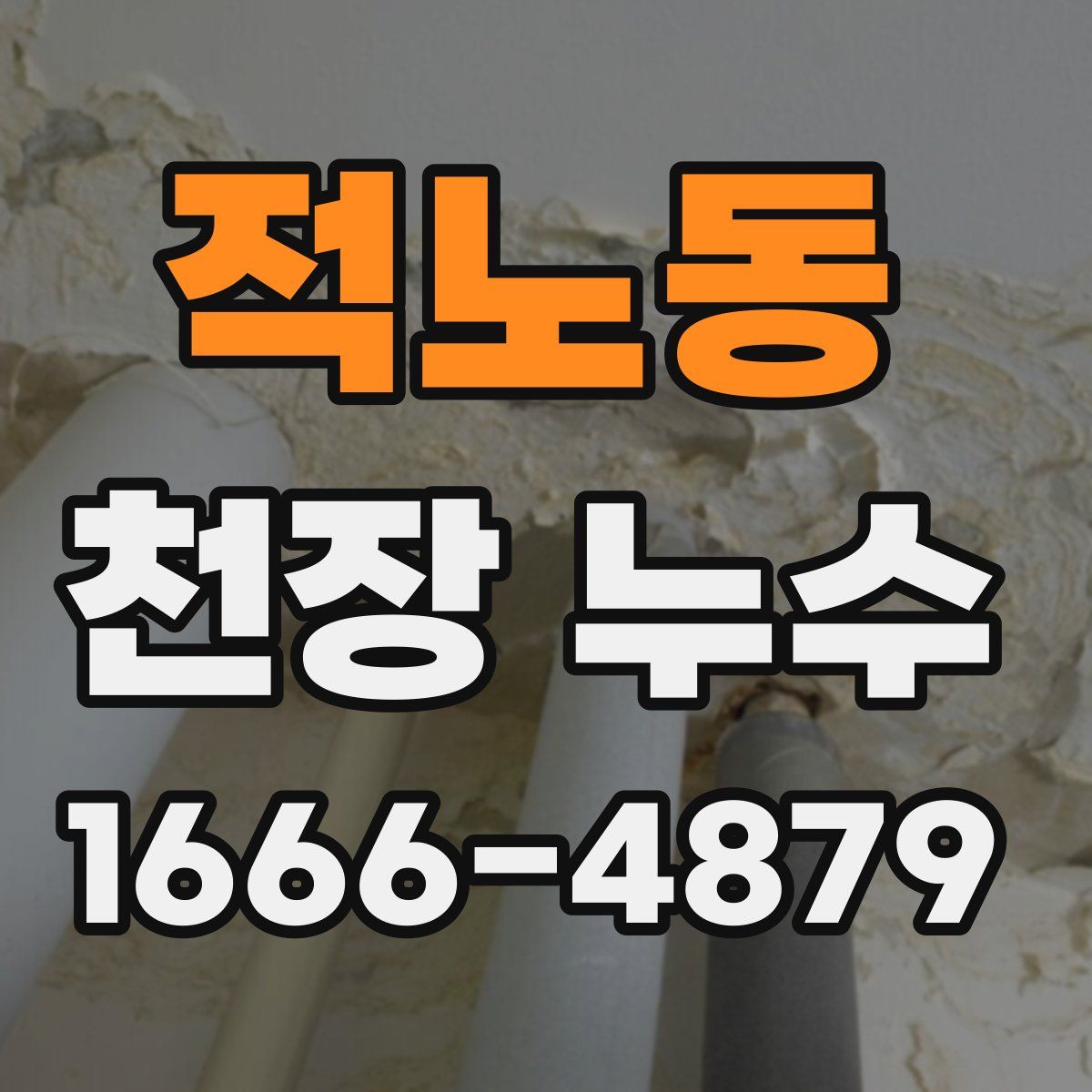 적노동 천장 누수