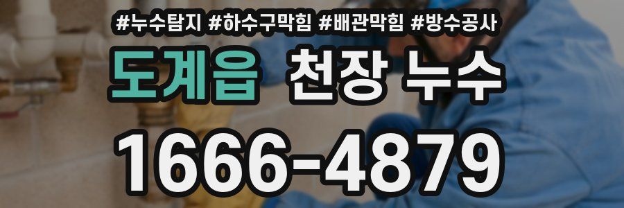도계읍 천장 누수