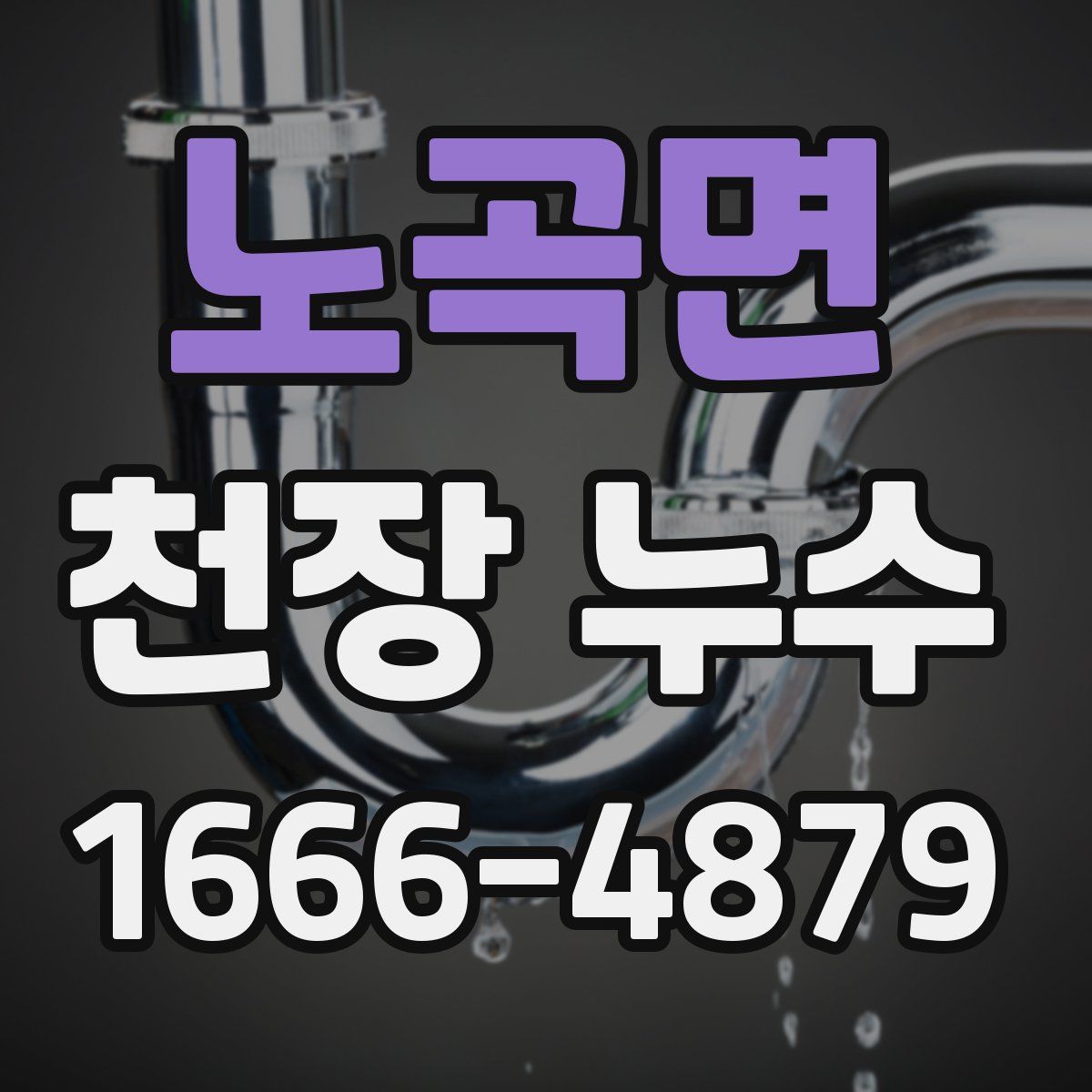 노곡면 천장 누수