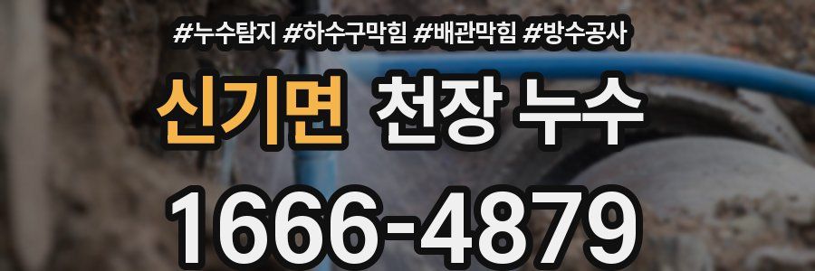 신기면 천장 누수
