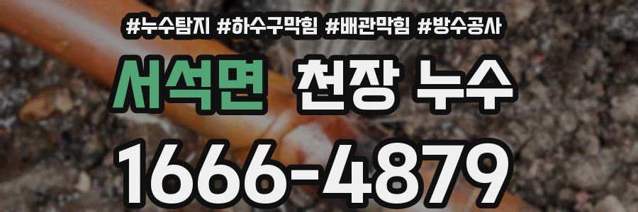 서석면 천장 누수