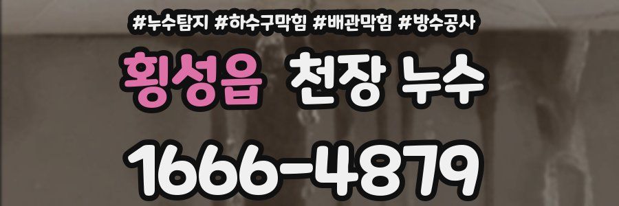 횡성읍 천장 누수