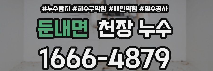 둔내면 천장 누수