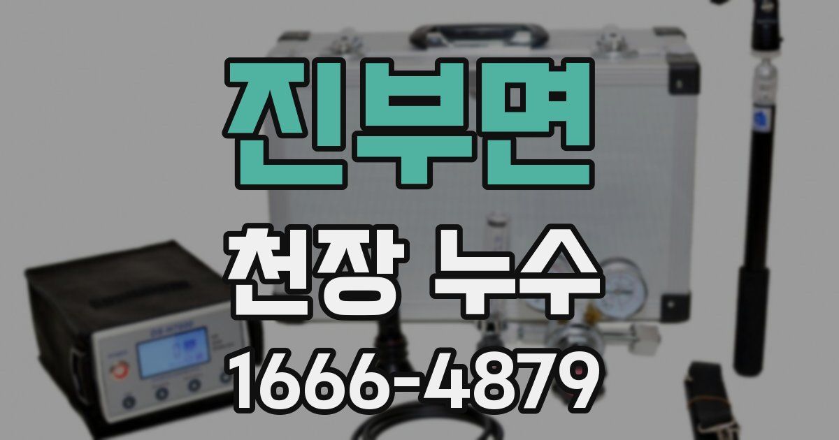 진부면 천장 누수
