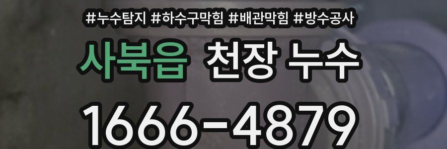 사북읍 천장 누수