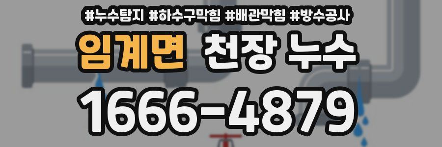 임계면 천장 누수