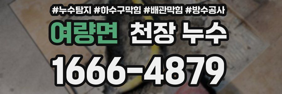 여량면 천장 누수