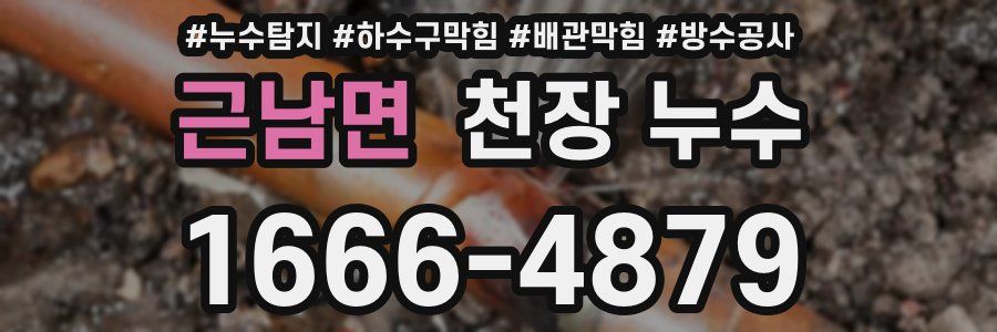 근남면 천장 누수