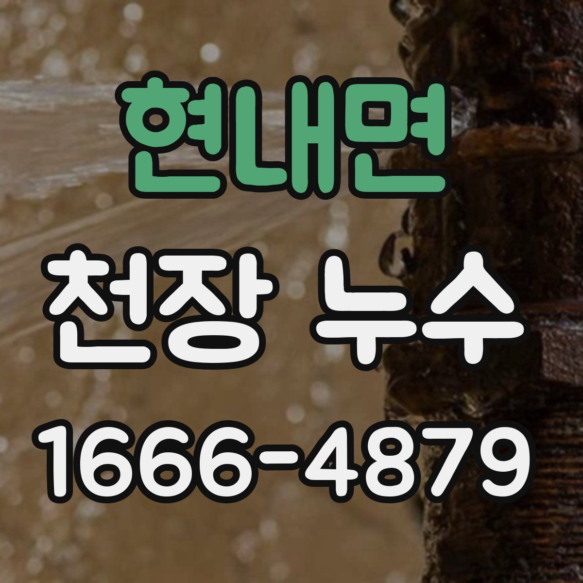 현내면 천장 누수