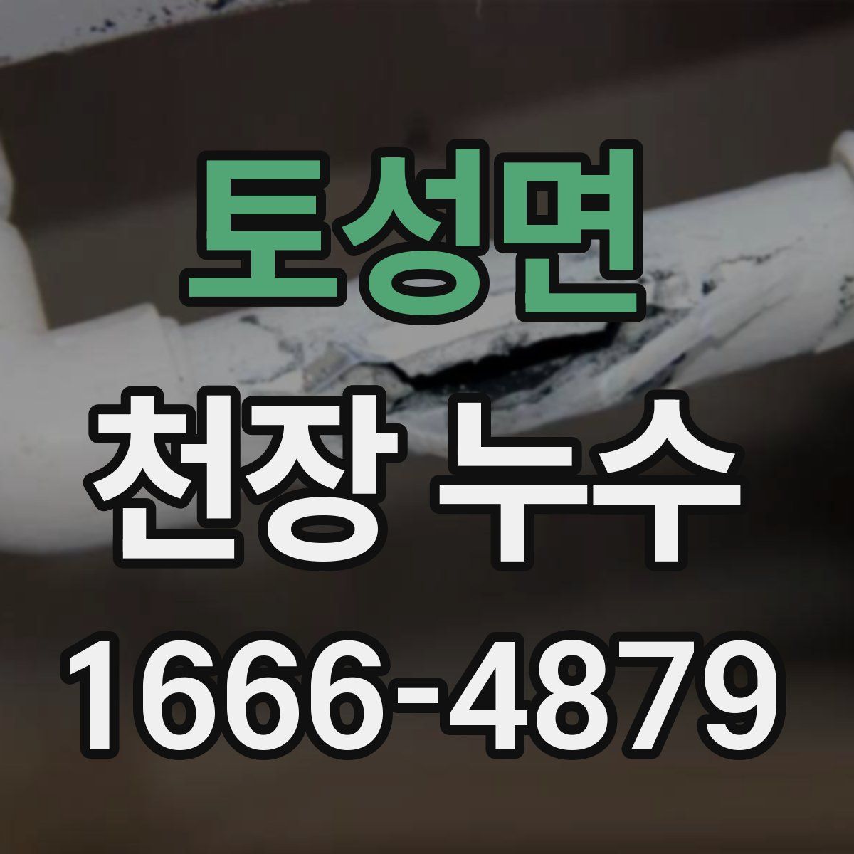 토성면 천장 누수