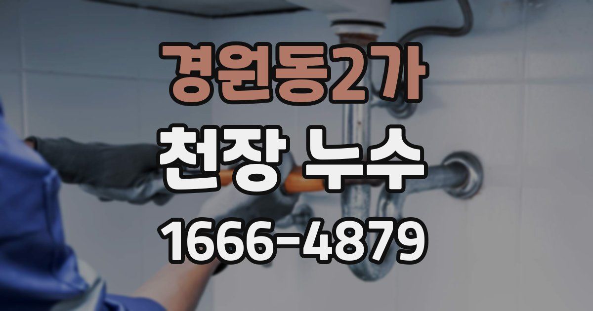 경원동2가 천장 누수