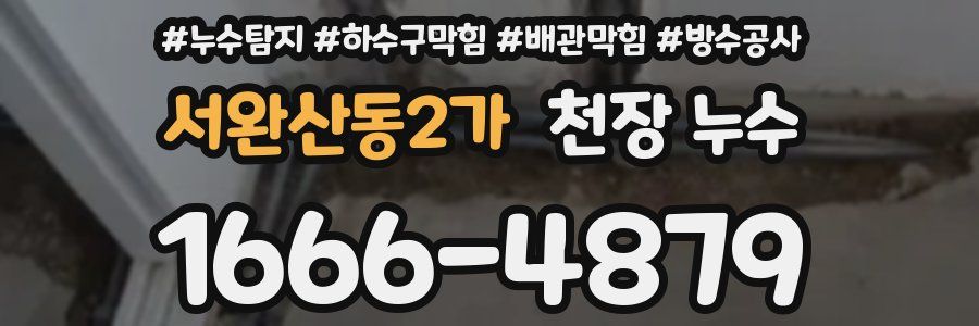서완산동2가 천장 누수