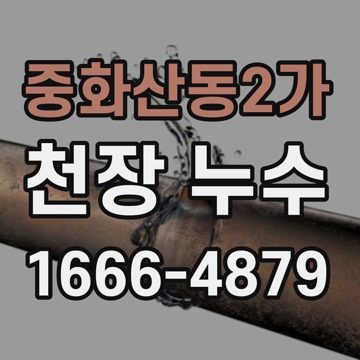 중화산동2가 천장 누수