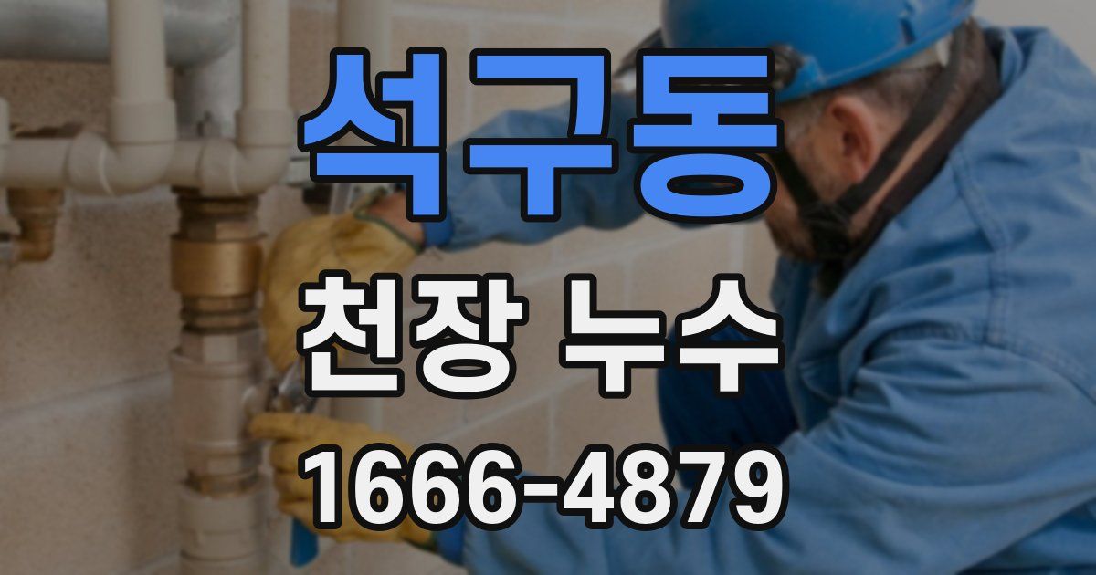 석구동 천장 누수