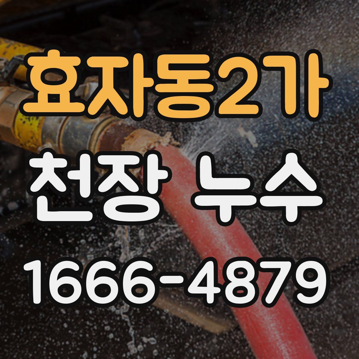 효자동2가 천장 누수