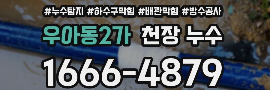 우아동2가 천장 누수