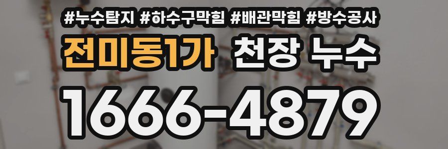 전미동1가 천장 누수