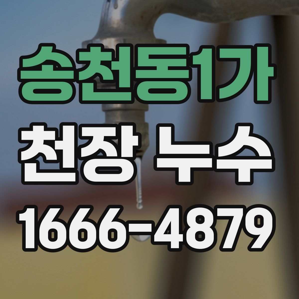 송천동1가 천장 누수