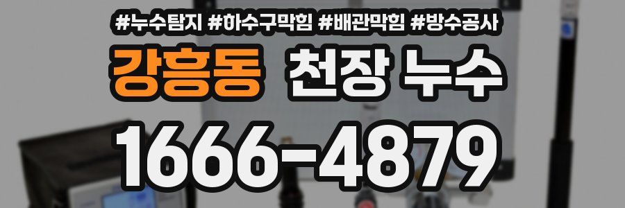 강흥동 천장 누수