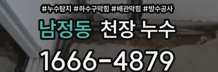 남정동 천장 누수