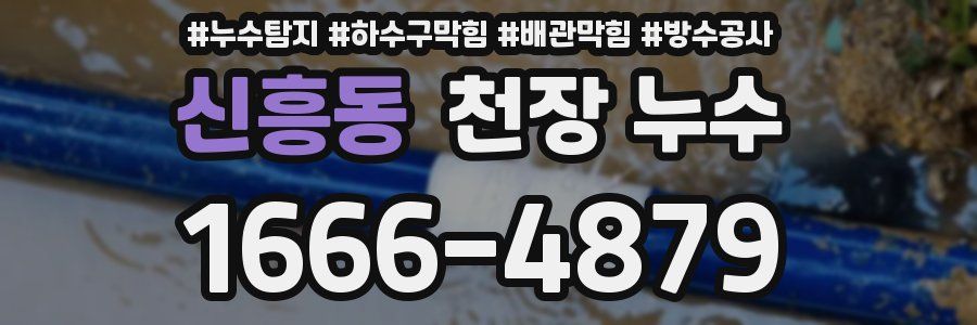 신흥동 천장 누수