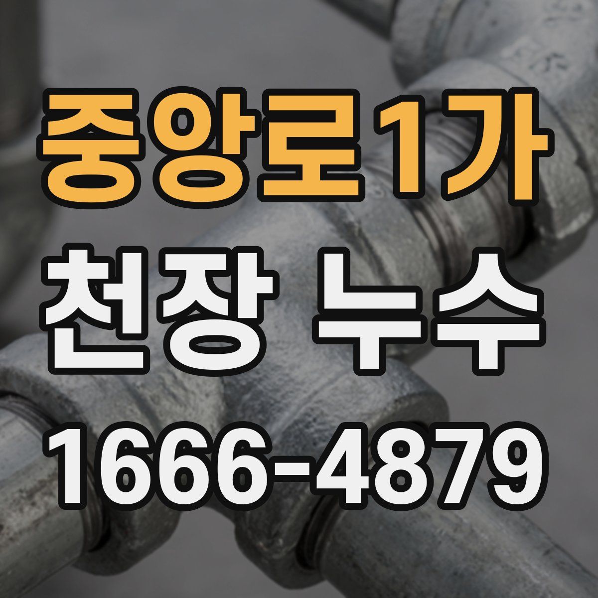 중앙로1가 천장 누수