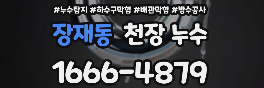 장재동 천장 누수