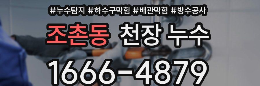 조촌동 천장 누수
