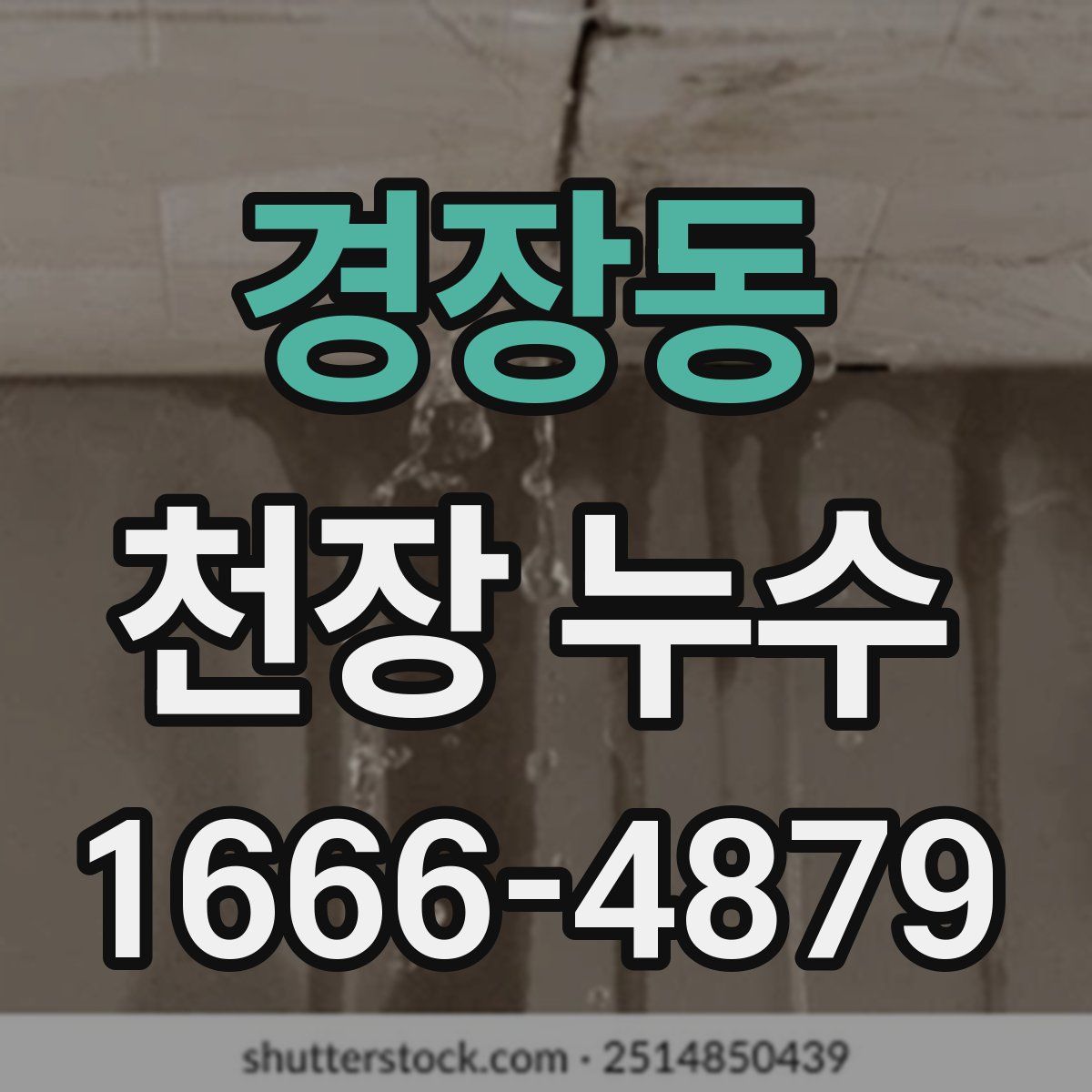 경장동 천장 누수