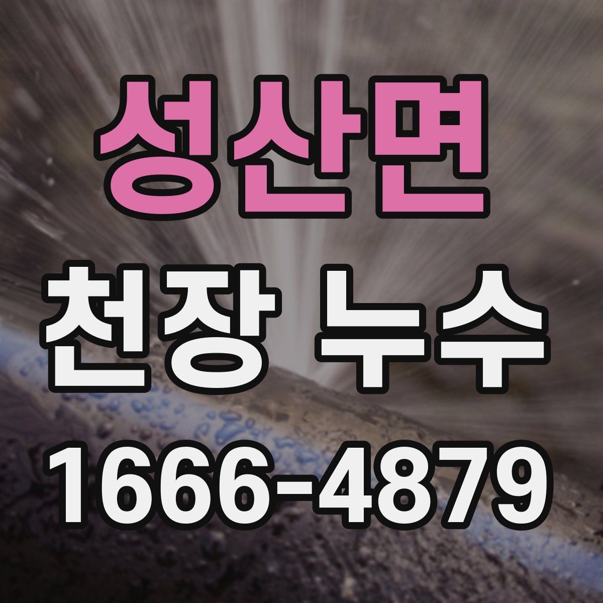 성산면 천장 누수