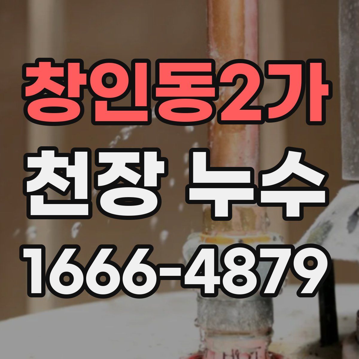 창인동2가 천장 누수