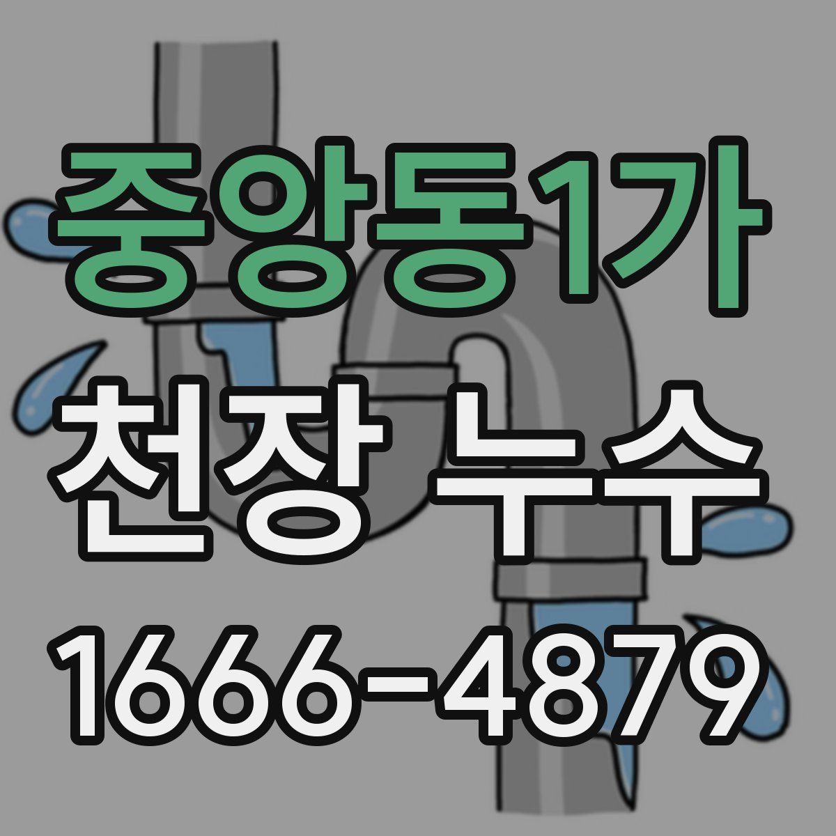 중앙동1가 천장 누수