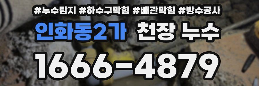 인화동2가 천장 누수