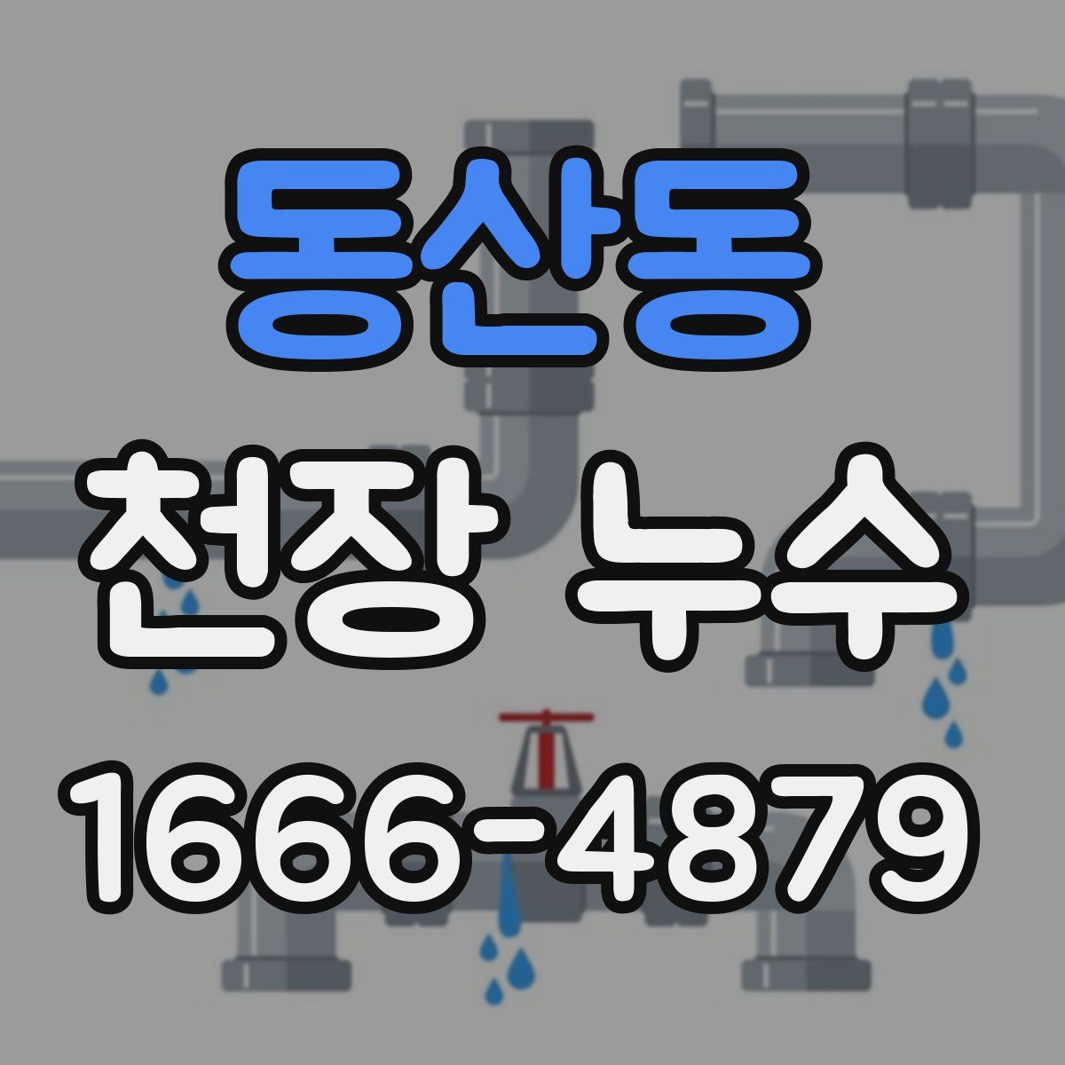 동산동 천장 누수