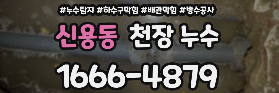 신용동 천장 누수