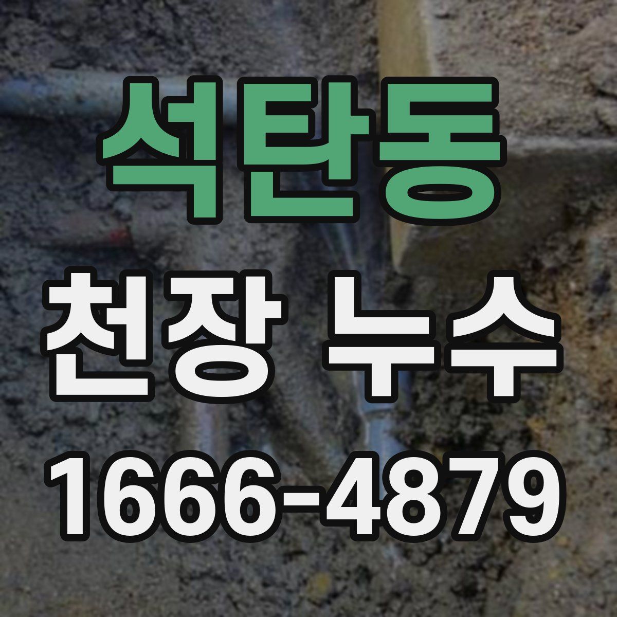 석탄동 천장 누수