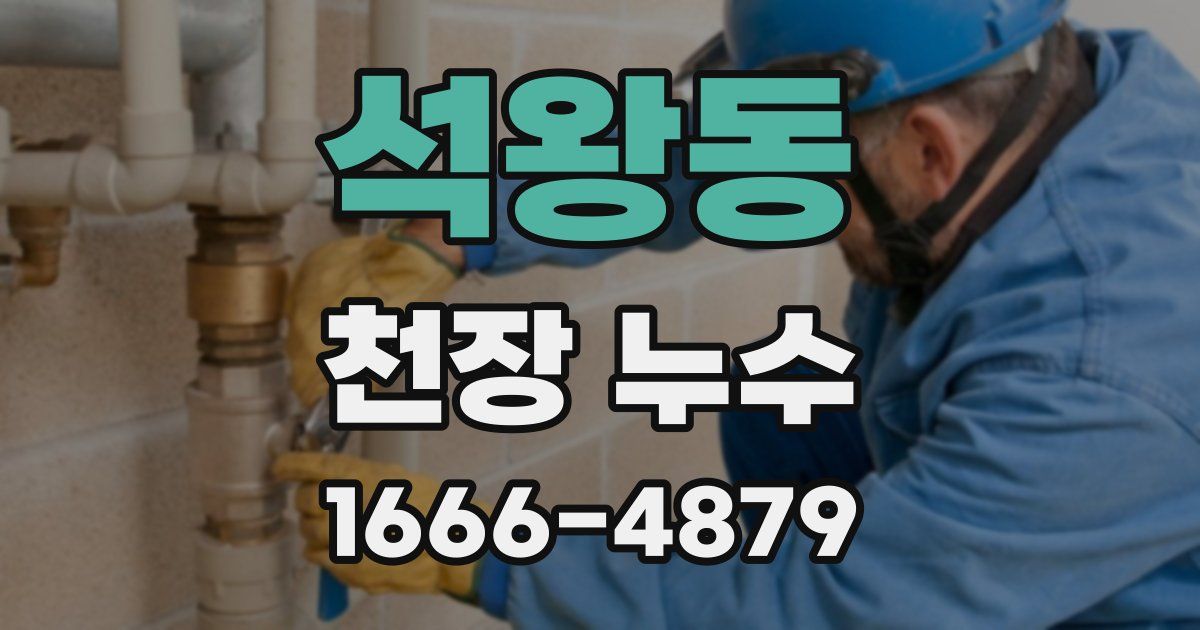 석왕동 천장 누수