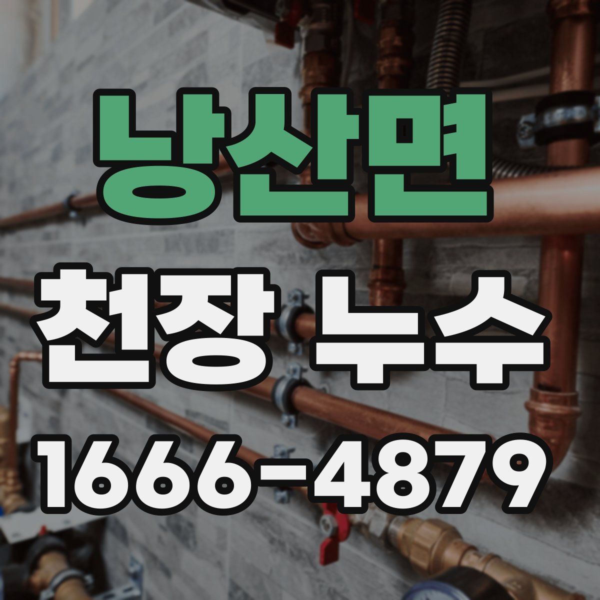 낭산면 천장 누수