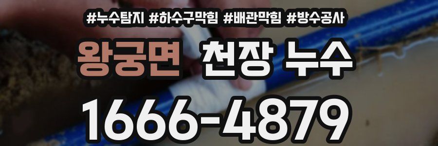 왕궁면 천장 누수