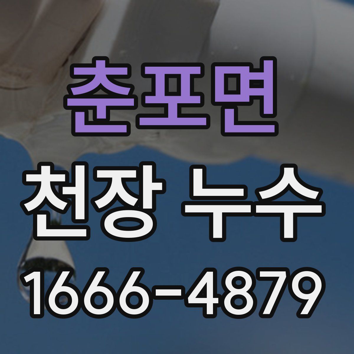 춘포면 천장 누수
