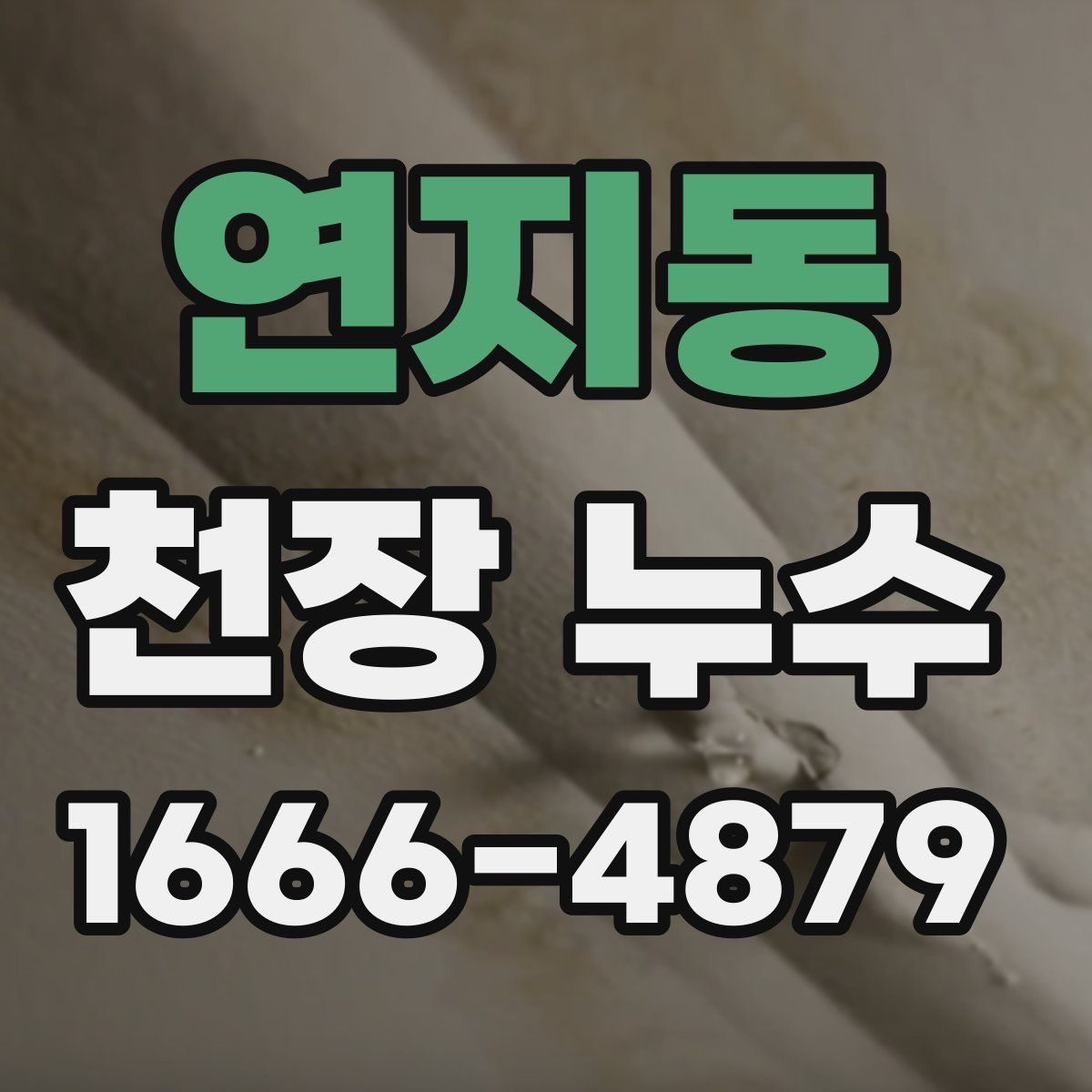 연지동 천장 누수