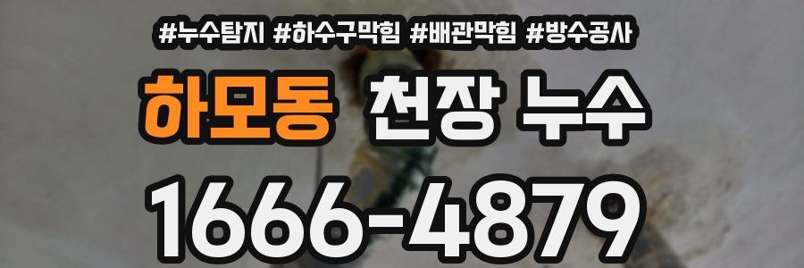 하모동 천장 누수