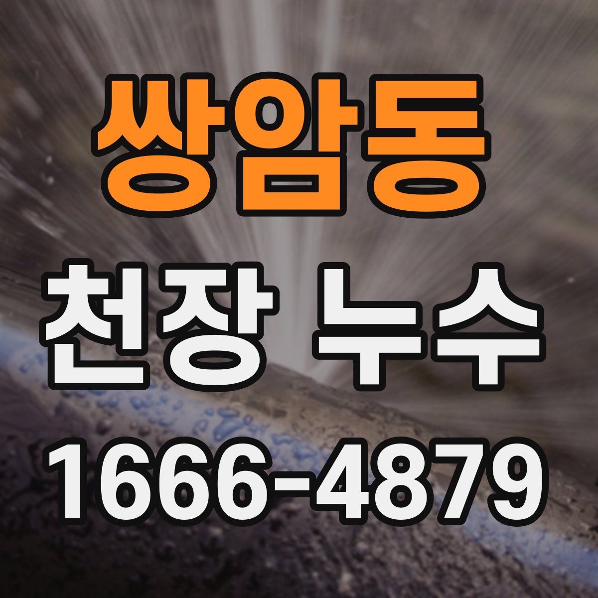 쌍암동 천장 누수