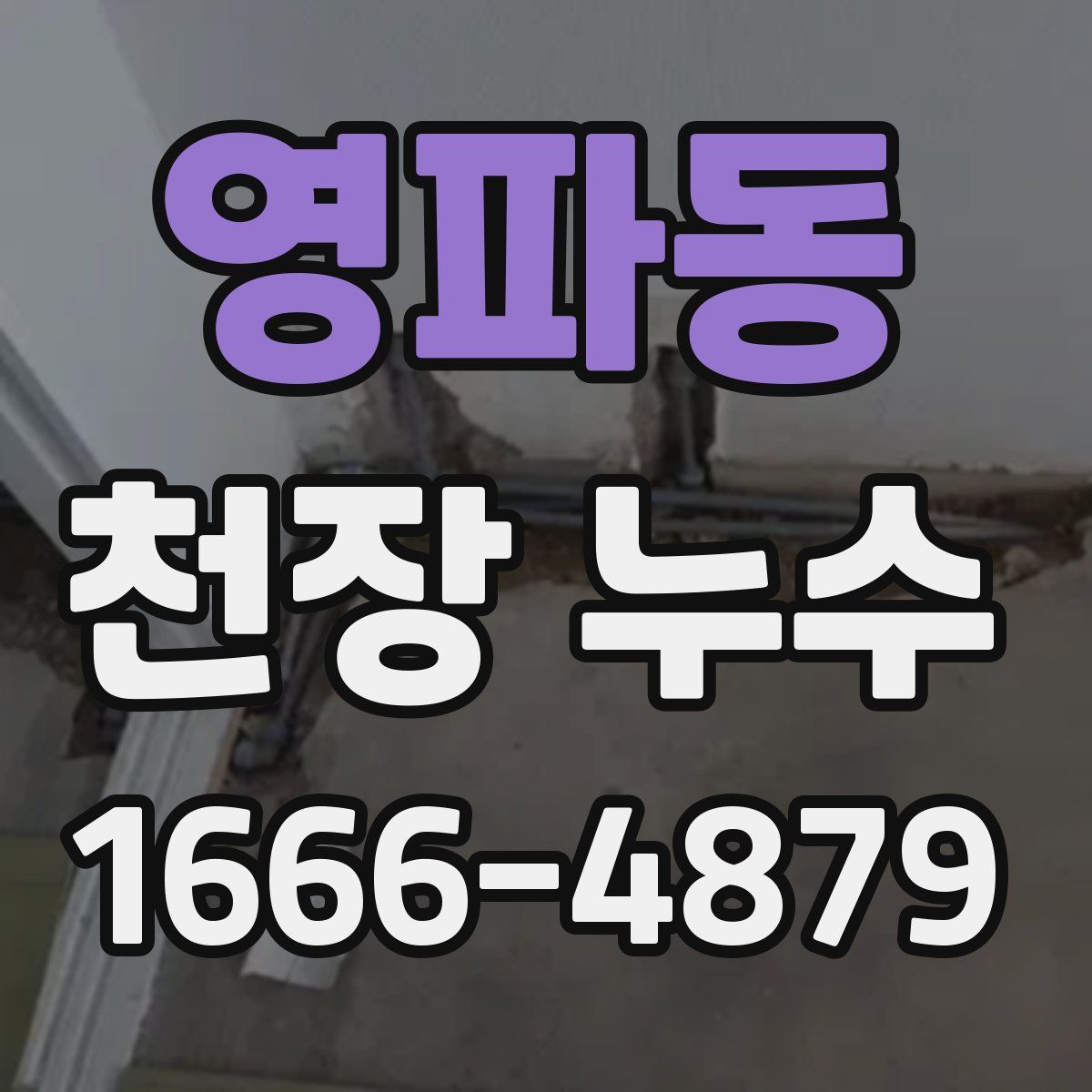 영파동 천장 누수