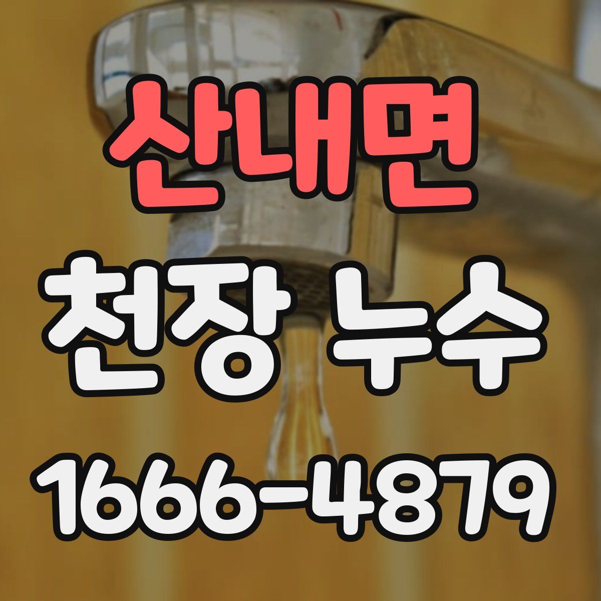 산내면 천장 누수