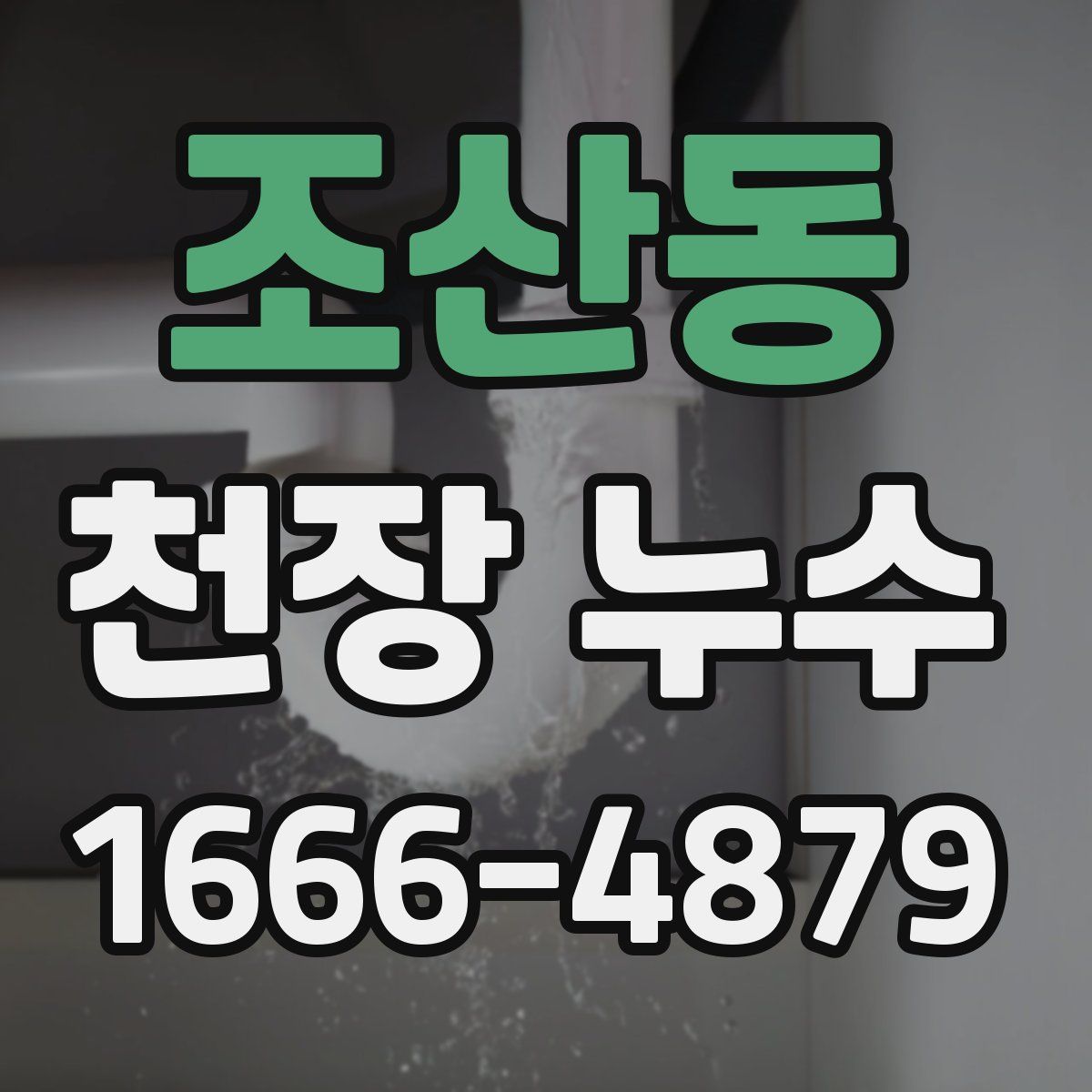 조산동 천장 누수
