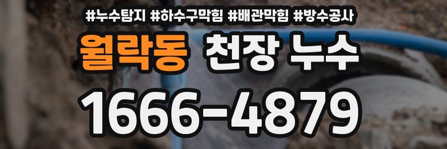 월락동 천장 누수