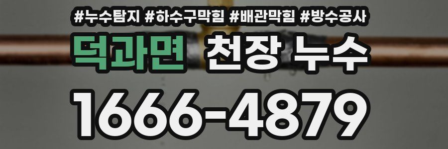 덕과면 천장 누수