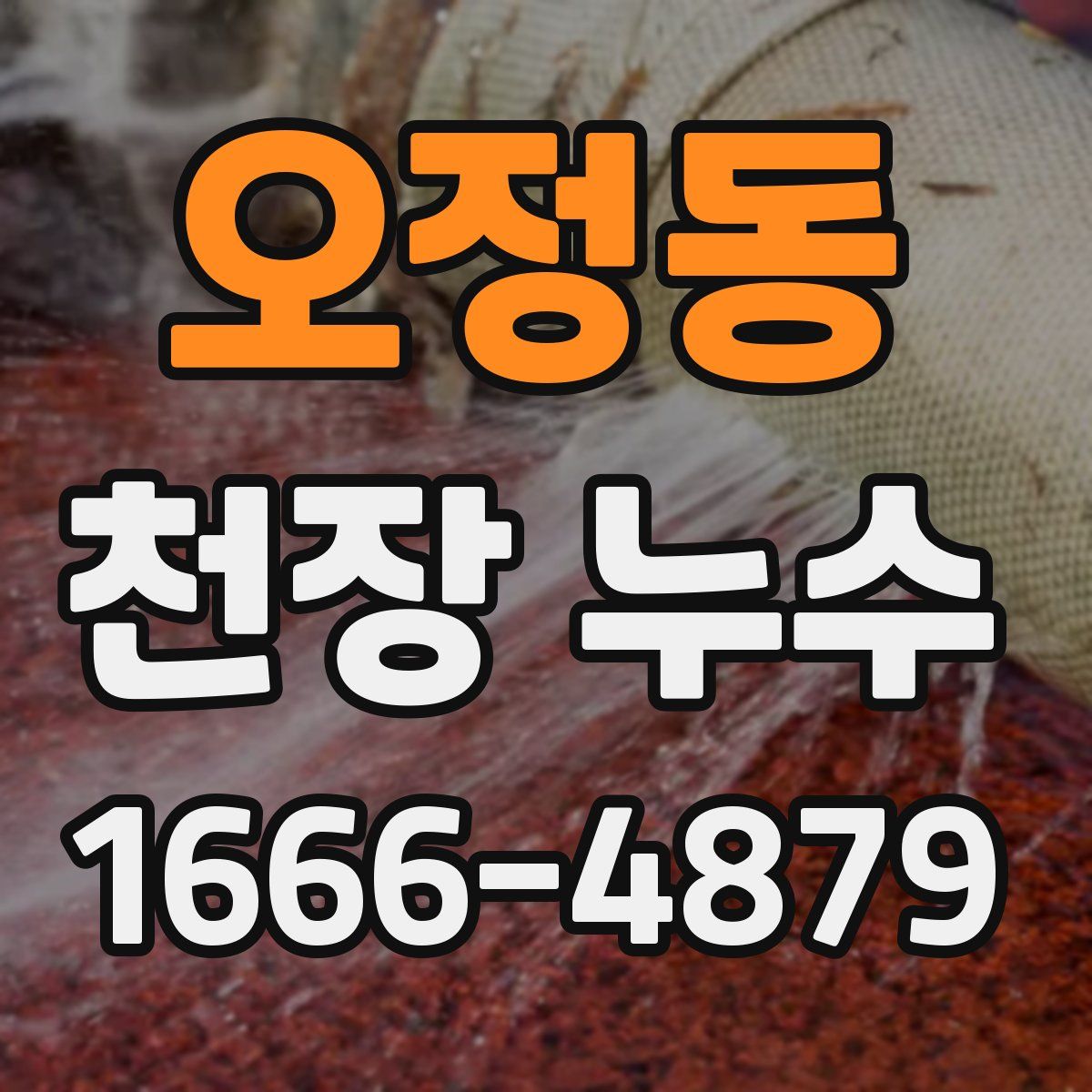 오정동 천장 누수